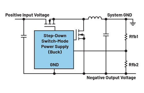 How to reverse the polarity of the voltage
